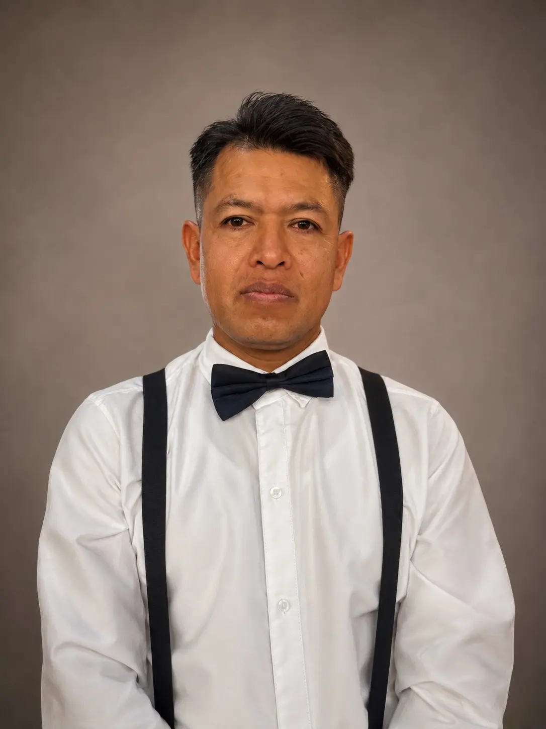 Retrato de David, barbero de Alpha Barber
